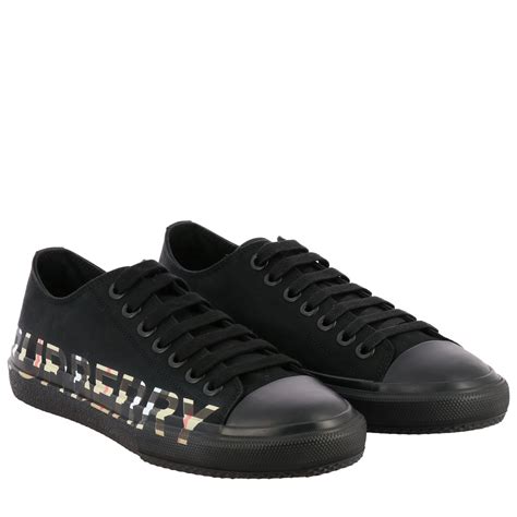 black burberry mens shoes